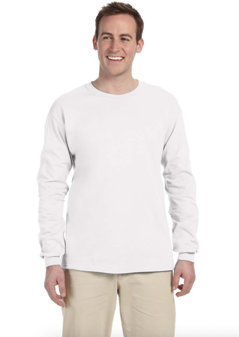 Gildan G240 Adult Ultra Cotton 6 oz Long-Sleeve T-Shirt