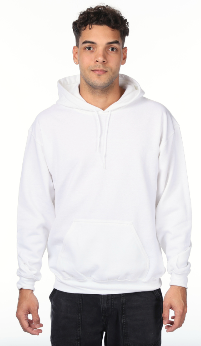 Gildan G185 Adult Heavy Blend 8 oz 5050 Hooded Sweatshirt