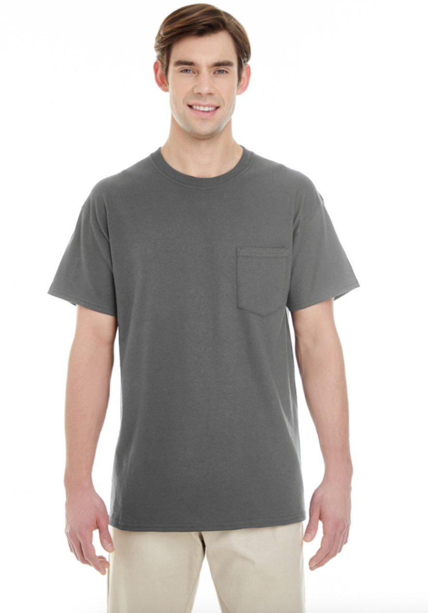 Gildan G530 Adult Heavy Cotton 5.3 oz. Pocket T-Shirt