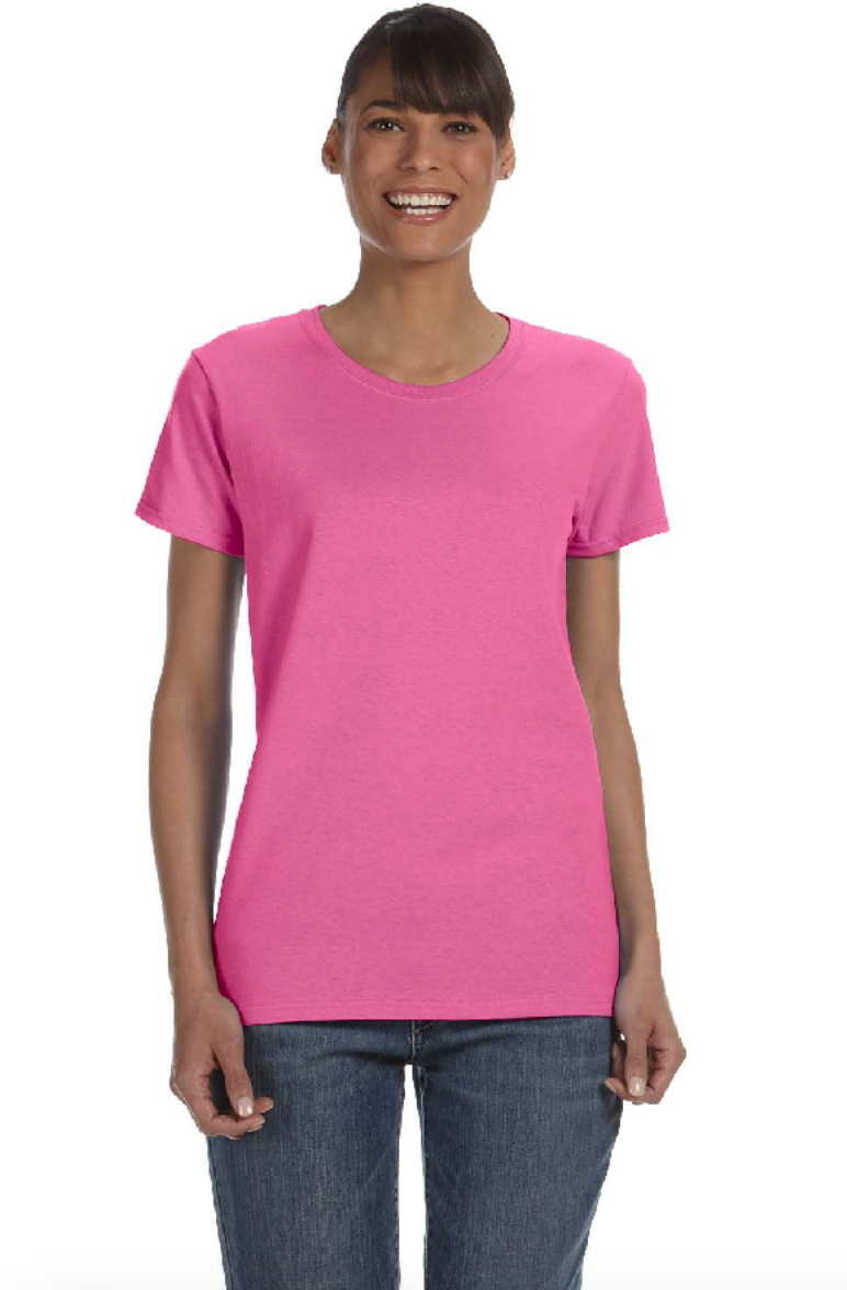 Gildan G500L Womens Heavy Cotton 5.3 oz T-Shirt
