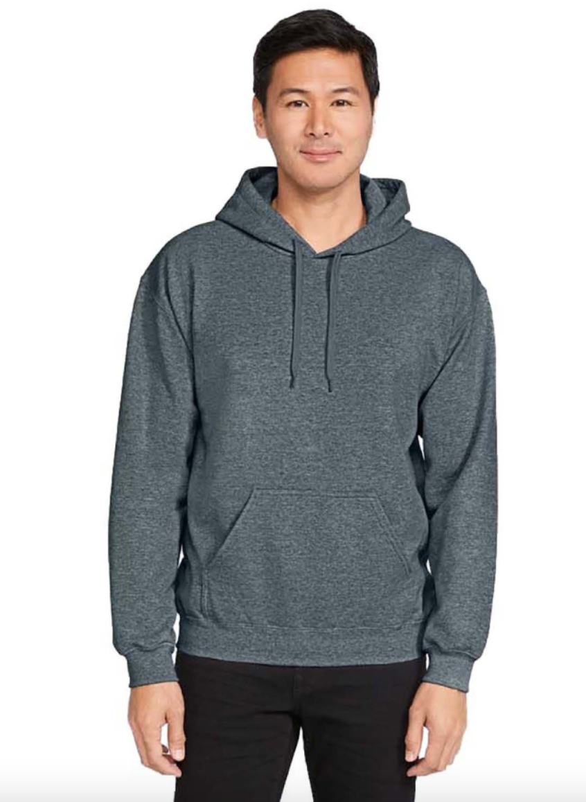 Gildan Adult Softstyle® Fleece Pullover Hooded Sweatshirt