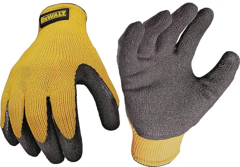 DEWALT GLOVE RUBBER COATED DPG70XL X-LARGE