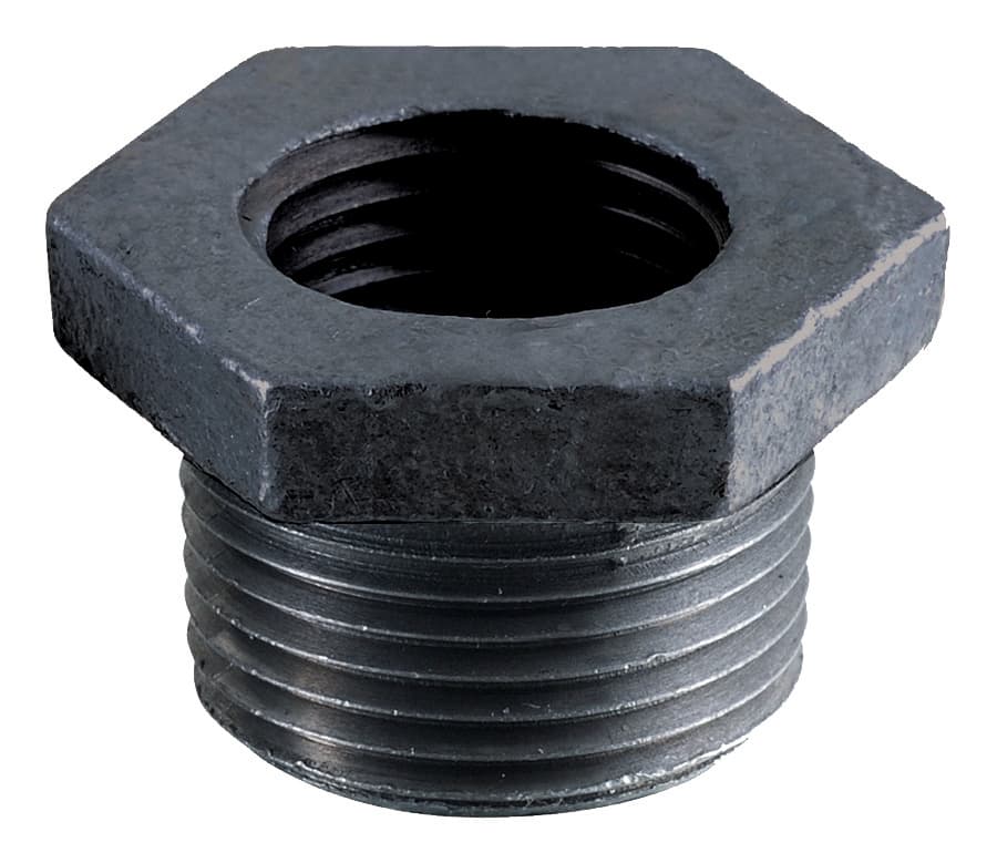 BUSHING BLACK 1″ X 1/2″