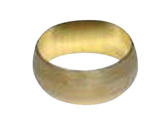 COMP RING 3/8″ BRASS