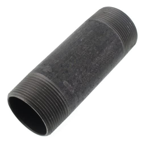 NIPPLE BLACK 1-1/2″X 5″