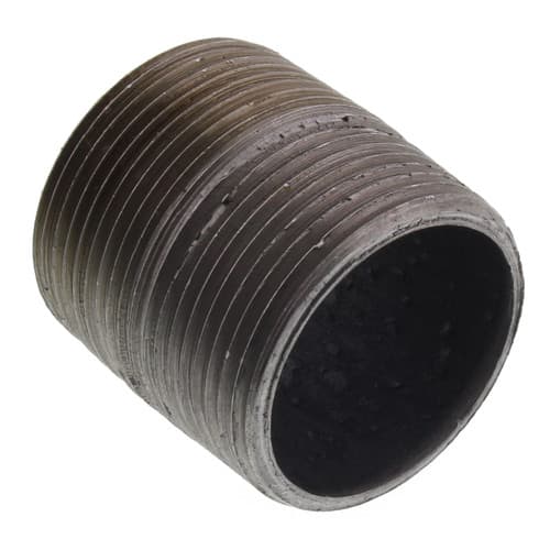 NIPPLE BLACK 1-1/4″X CL