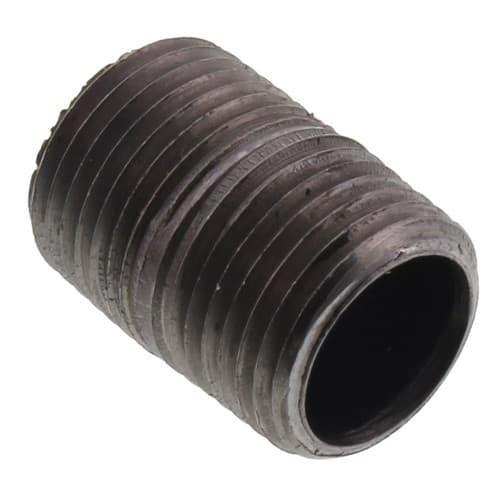 NIPPLE BLACK 1/2″X CL