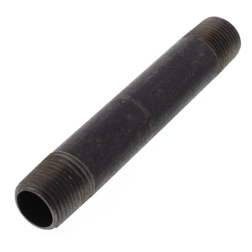 NIPPLE BLACK 1/2″X5″