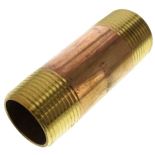 NIPPLE BRASS 1″X 3-1/2″