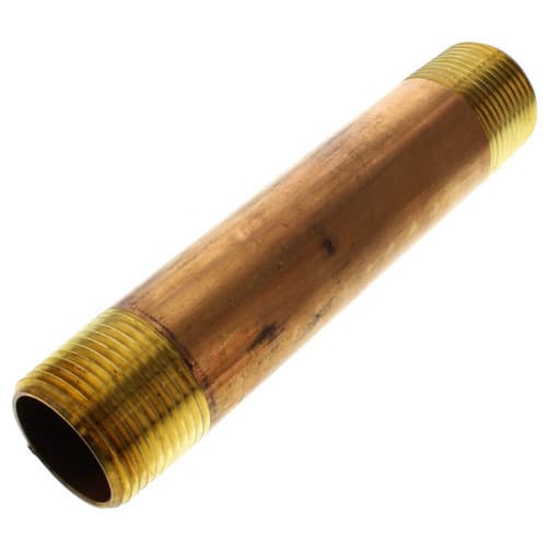 NIPPLE BRASS 1-1/4″X 6″