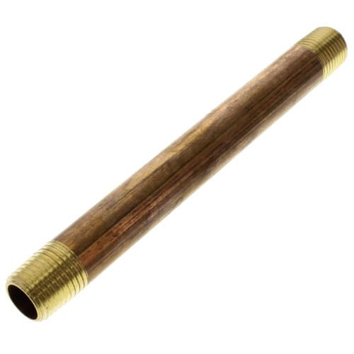 NIPPLE BRASS 1/4″ X 6″