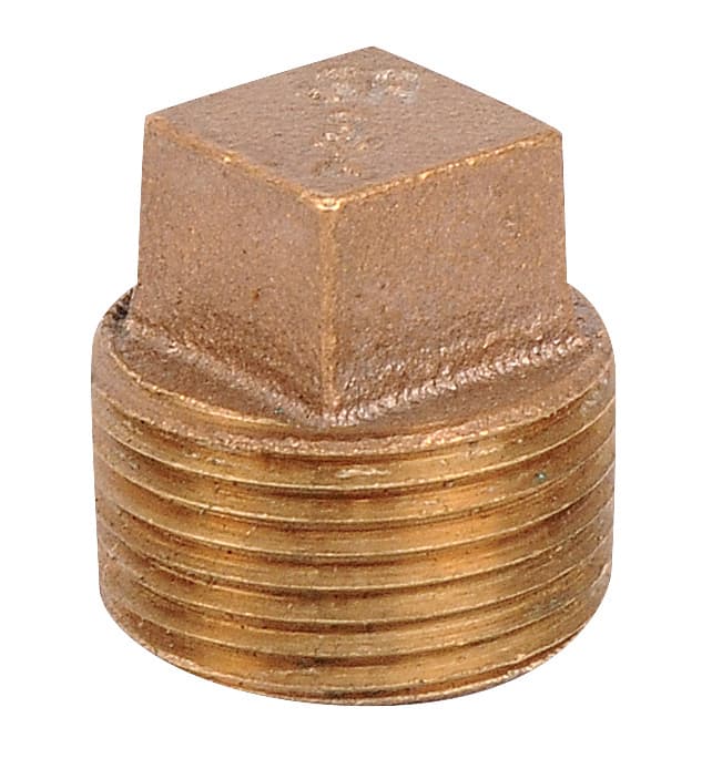 PLUG BRASS 1″