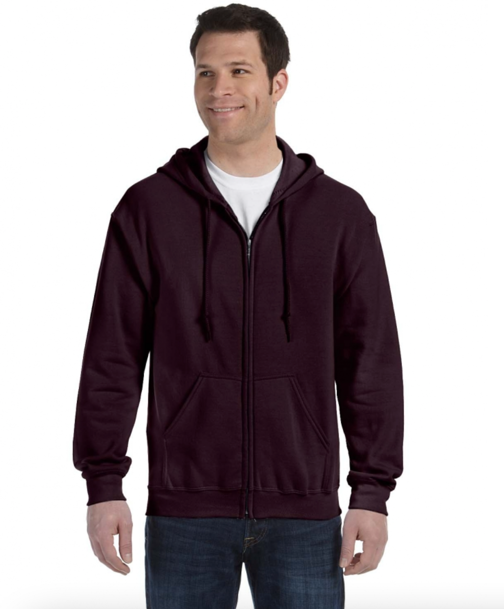 Gildan G186 Adult Heavy Blend Adult 8 oz., 50-50 Full-Zip Hood
