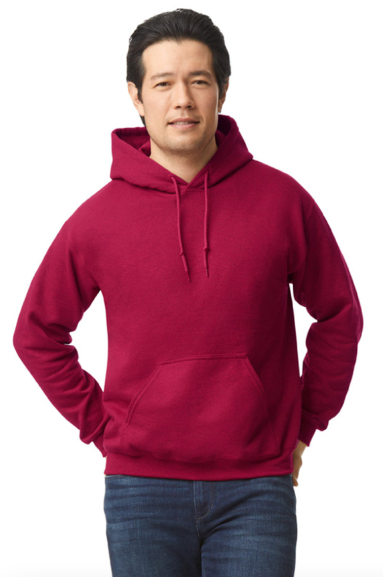 Gildan G185 Adult Heavy Blend 8 oz 5050 Hooded Sweatshirt