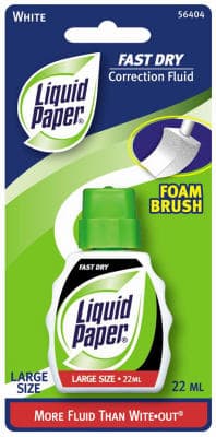 WHITE OUT LIQUID PAPER