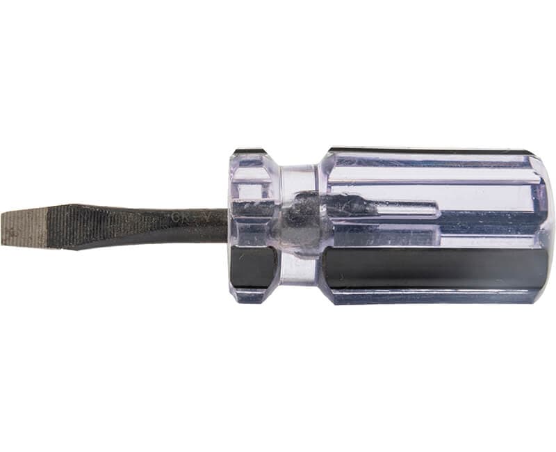 SCREWDRIVER STUBBY SLOTTED