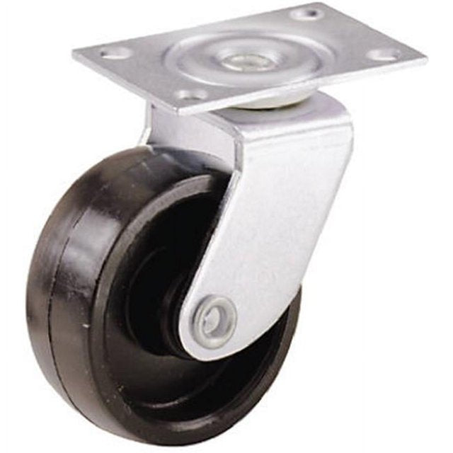 WHT WHEEL PLATE CASTER 1-1/4”