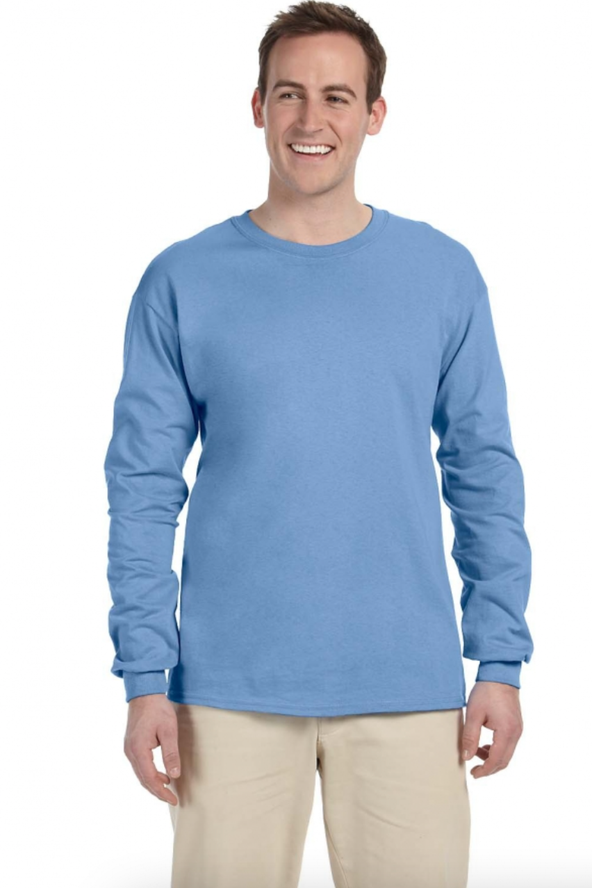 Gildan G240 Adult Ultra Cotton 6 oz Long-Sleeve T-Shirt