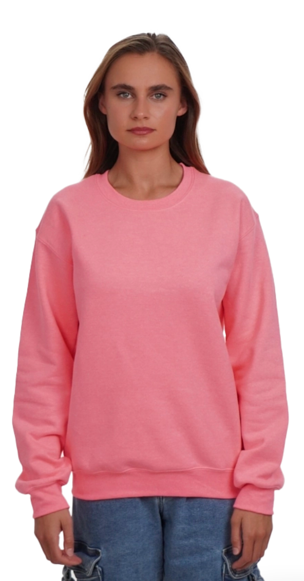 Gildan G180 Adult Heavy Blend Adult 8 oz 5050 Fleece Crew