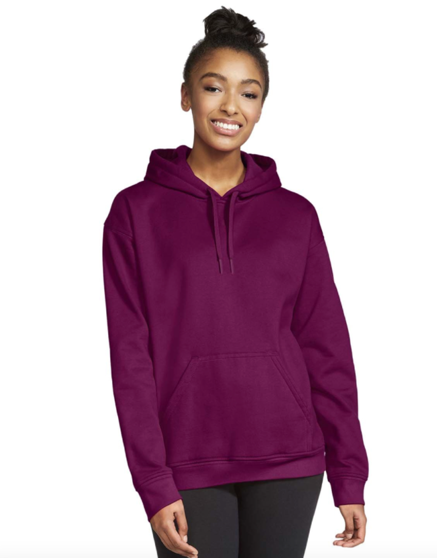 Gildan Adult Softstyle® Fleece Pullover Hooded Sweatshirt