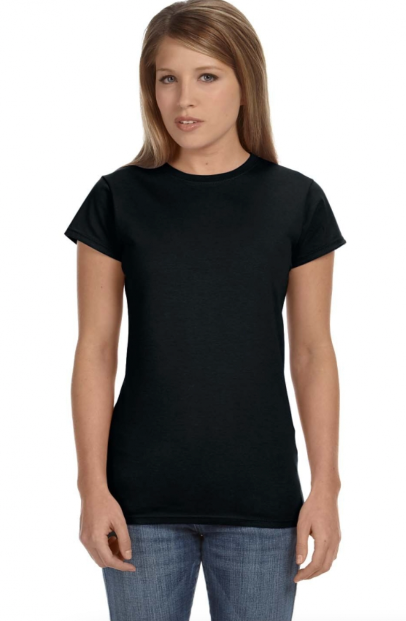Gildan G640L Womens Softstyle 45 oz Fitted T-Shirt