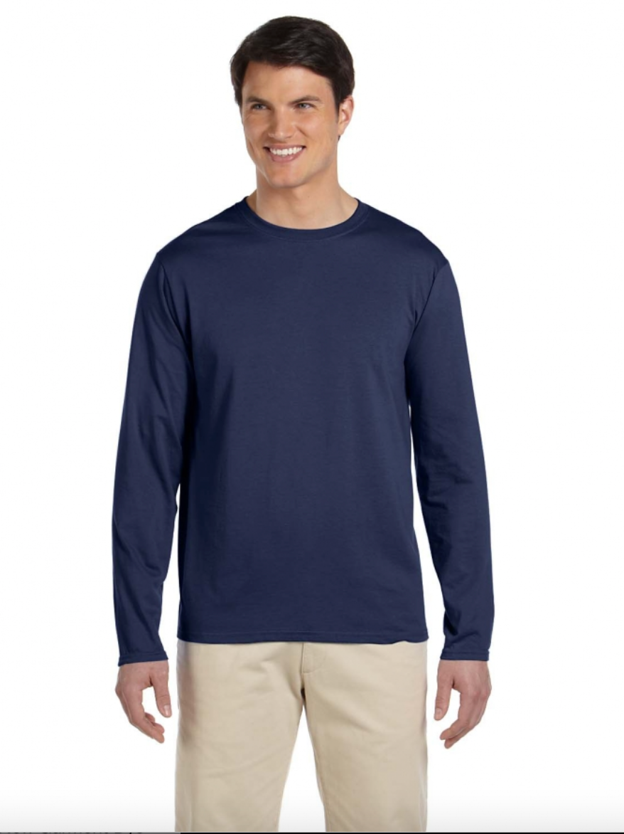 Gildan G644 Adult Softstyle® 4.5 oz. Long-Sleeve T-Shirt