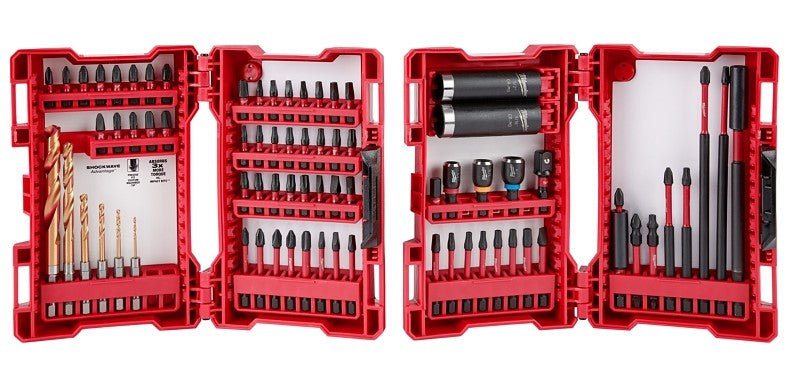 MILWAUKEE 48-32-4030 DRILL BIT SET, 75-PIECE, STEEL