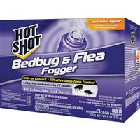 BEDBUG & FLEA FOGGER 3PK. HOT SHOT