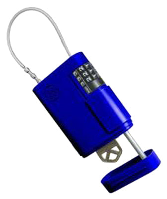 KEY STORAGE CASE MAGNETIC CABLED W/COMBO LOCK