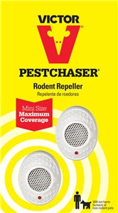 MOUSE SONIC RODENT REPELLER 2PK.MINI CORDED WITH NIGHTLIGHTS, 400 SQ-FT