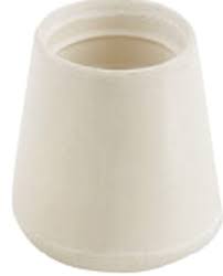 CRUTCH TIP(FURNITURE) WHITE