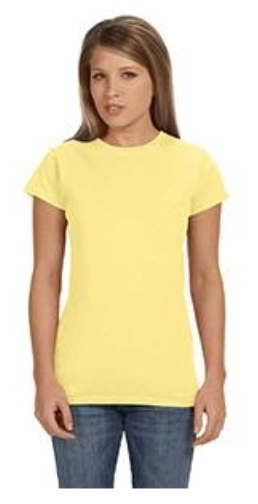 Gildan G640L Womens Softstyle 45 oz Fitted T-Shirt