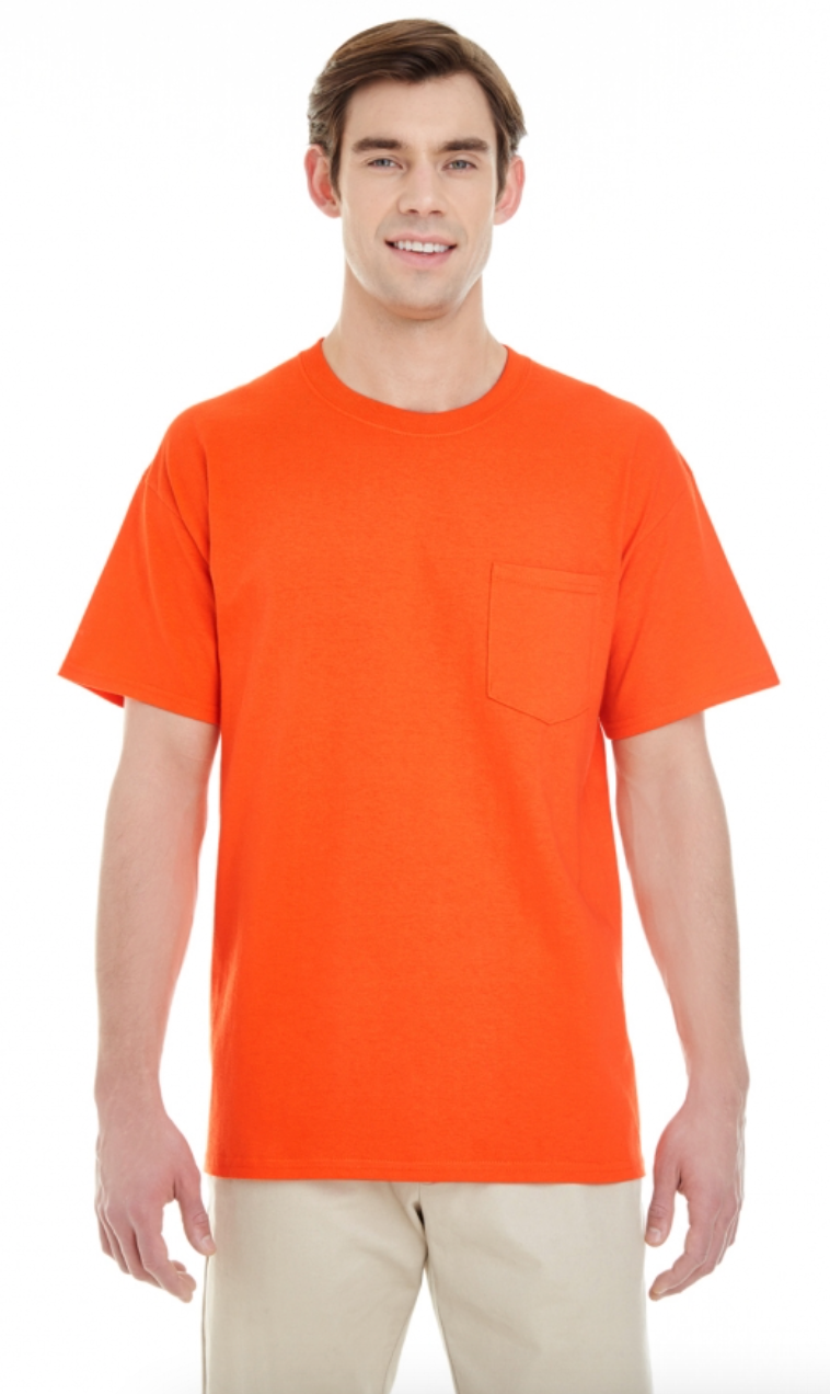 Gildan G530 Adult Heavy Cotton 5.3 oz. Pocket T-Shirt