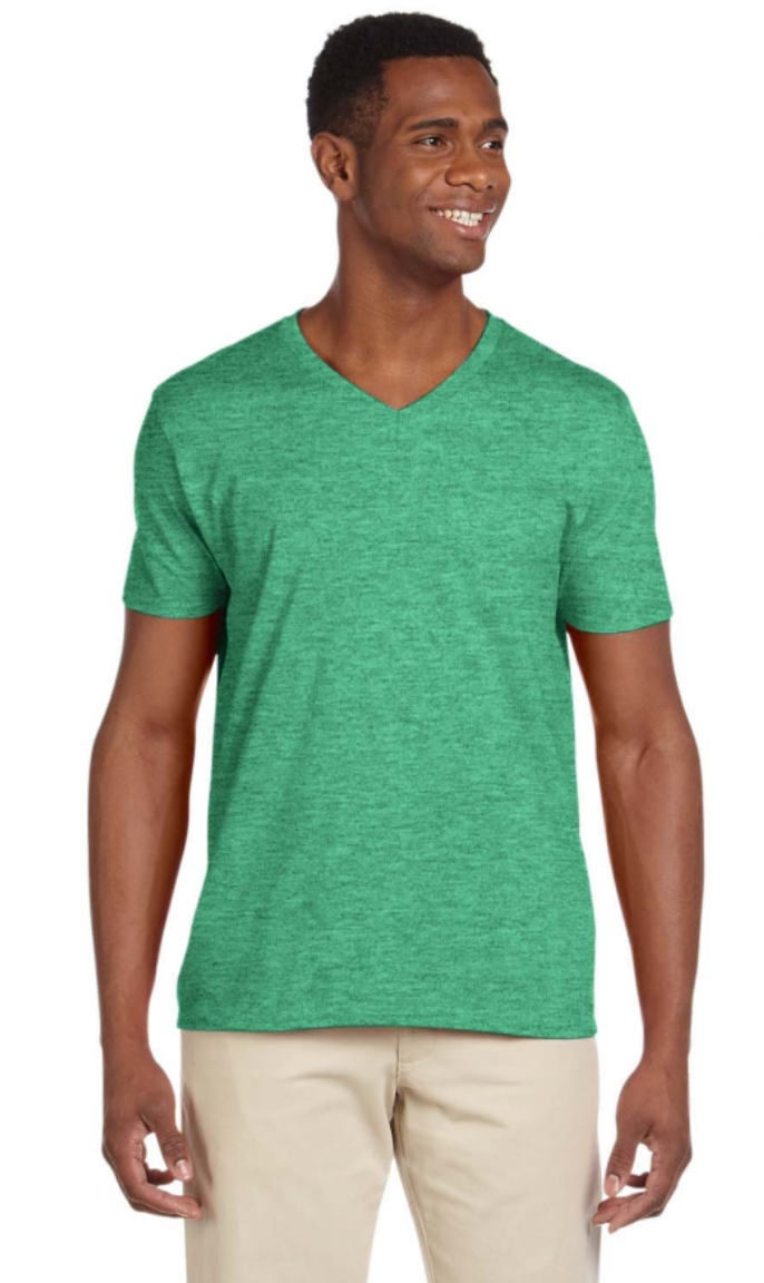 Gildan G64V Adult Softstyle® 4.5 oz. V-Neck T-Shirt
