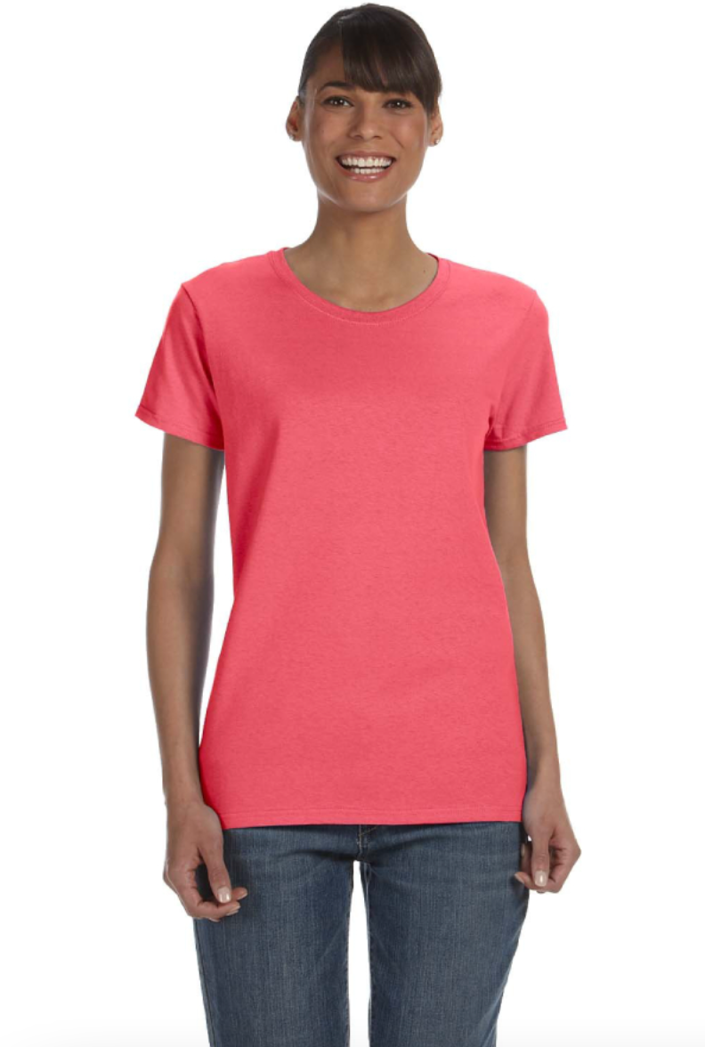 Gildan G500L Womens Heavy Cotton 5.3 oz T-Shirt