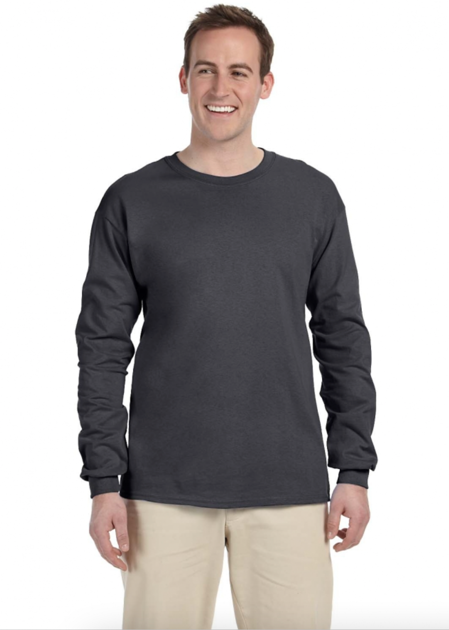 Gildan G240 Adult Ultra Cotton 6 oz Long-Sleeve T-Shirt