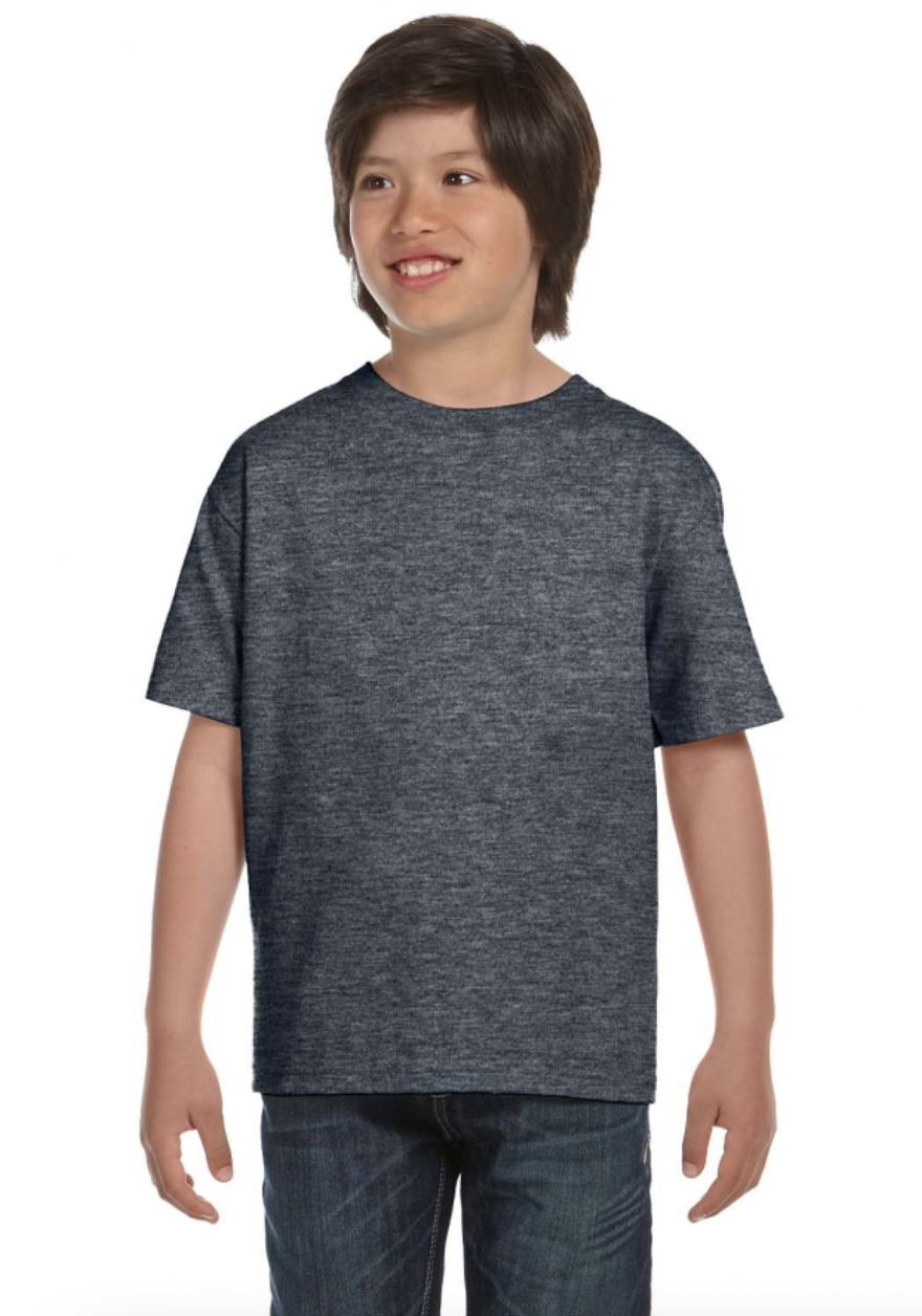 Gildan G800B Youth 5.5 oz., 50-50 T-Shirt