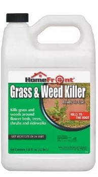 WEED KILLER AND GRASS