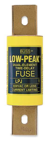 CARTRIDGE FUSE 70AMP 600VOLT LOW PEAK TIME DELAY LPJ-70SP