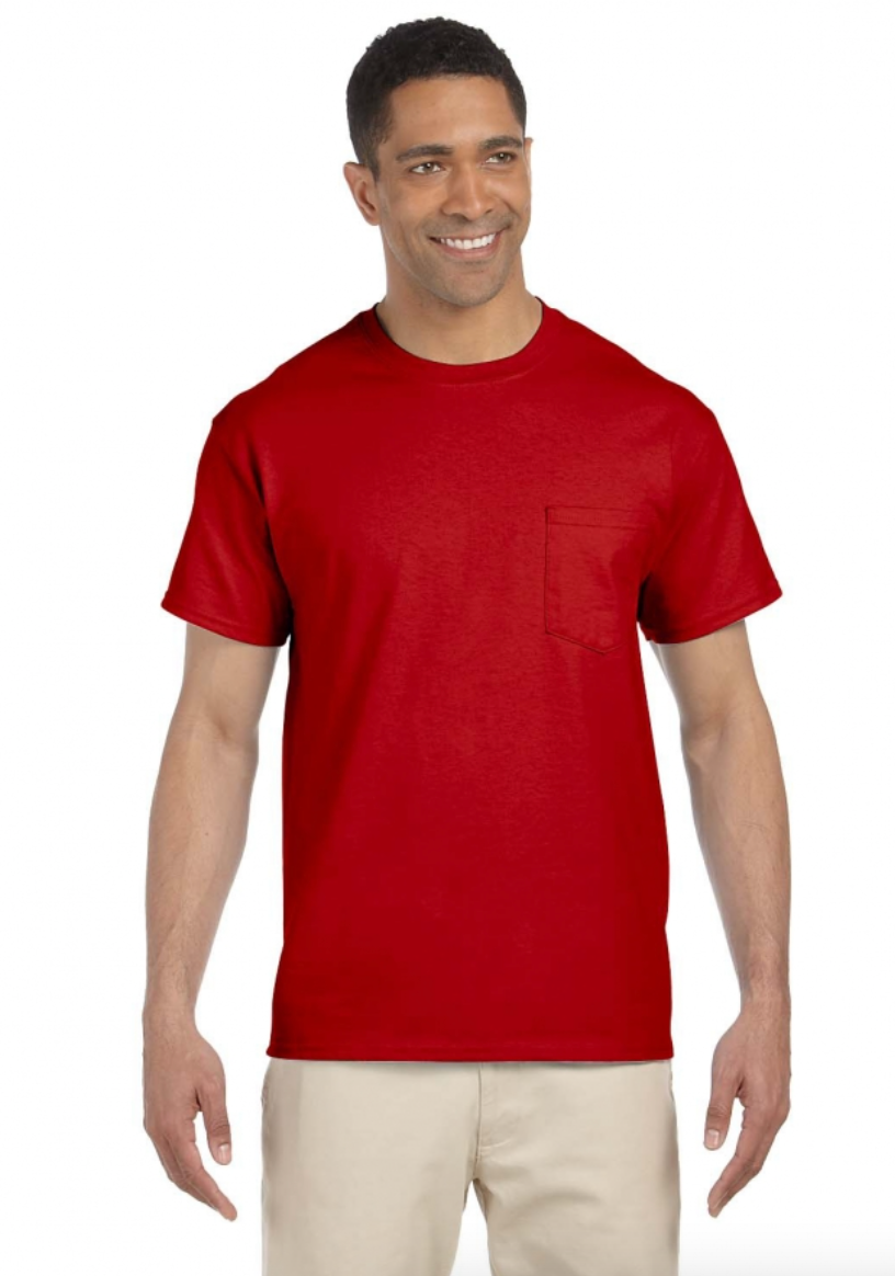 Gildan G230 Adult Ultra Cotton® 6 oz. Pocket T-Shirt