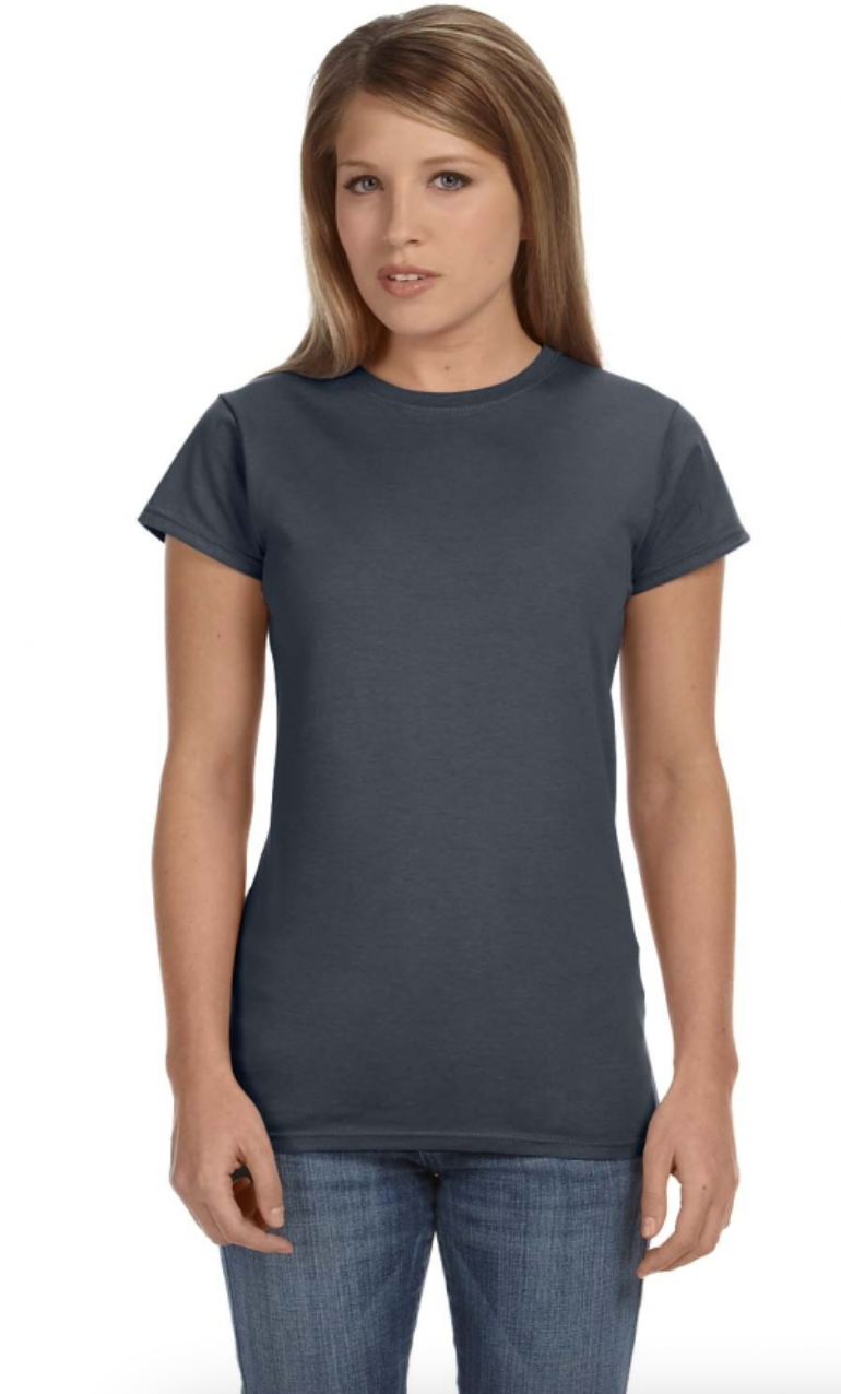 Gildan G640L Womens Softstyle 45 oz Fitted T-Shirt