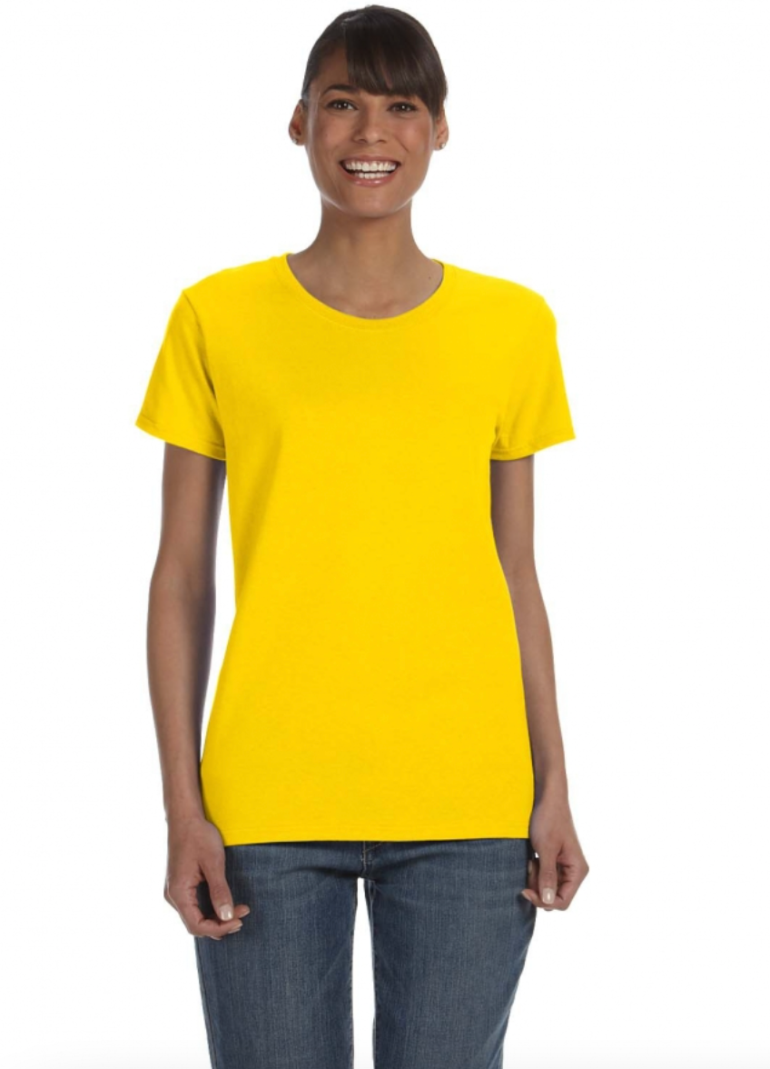 Gildan G500L Womens Heavy Cotton 5.3 oz T-Shirt