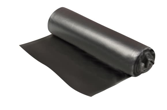 BAGS COMPACTOR TUBING 29″ ROLL 4MIL BLACK