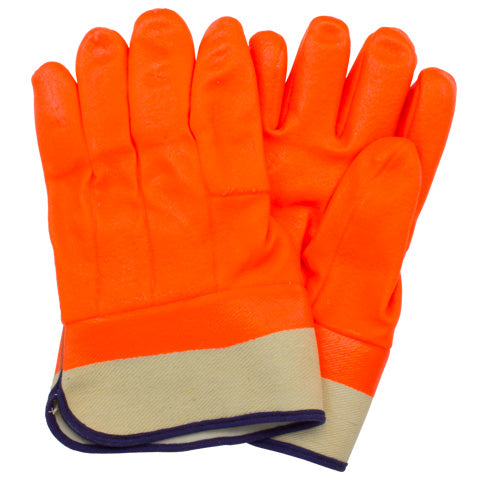 GLOVES OIL MAN ORANGE SAFETY CUFF GPOF-SC-2R-3