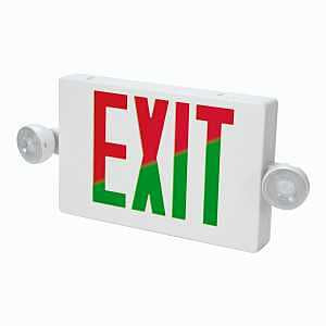 FIXTURE EXIT EMERGENCY 2-HEAD