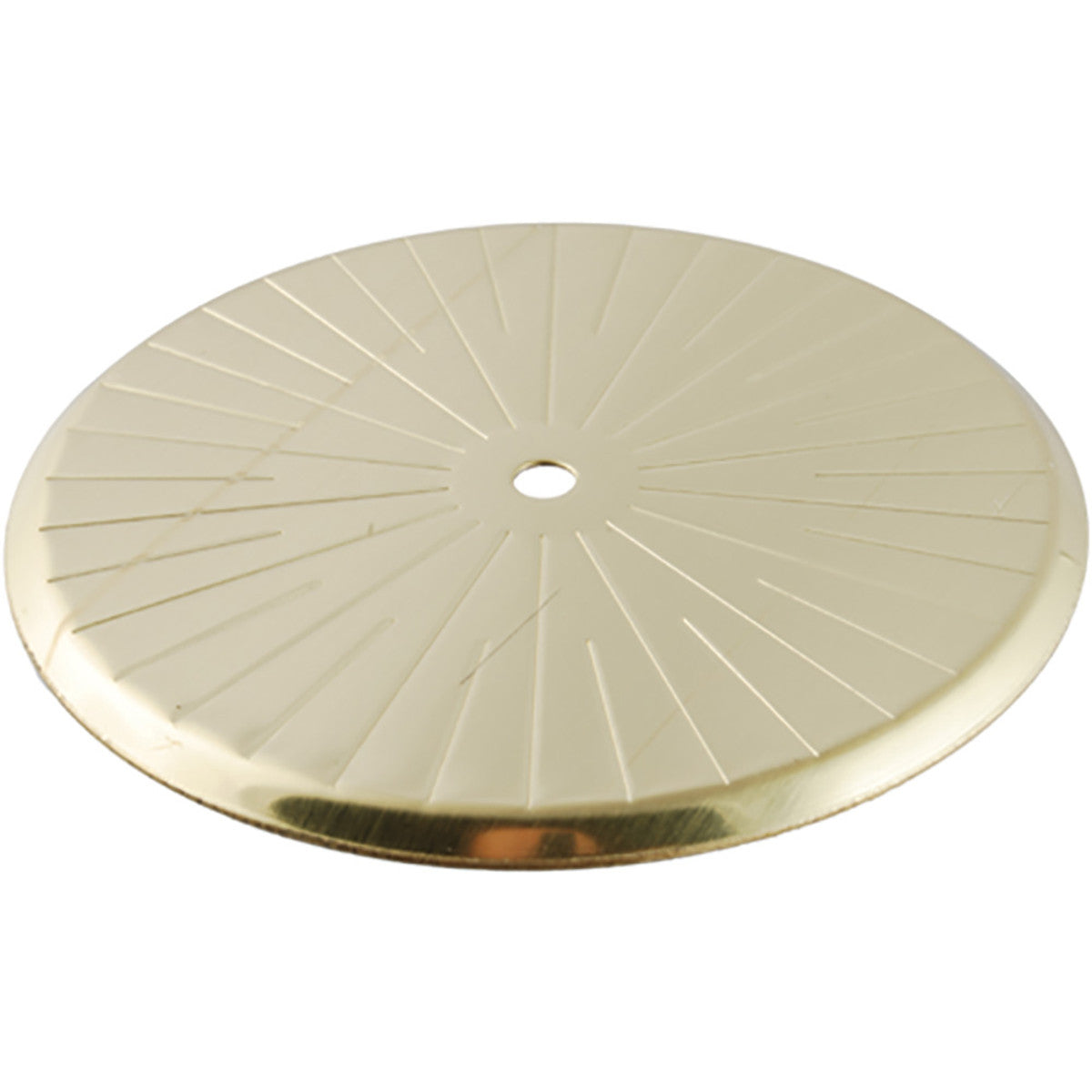 KNOB BACK PLATE BRASS 3″ 8-332