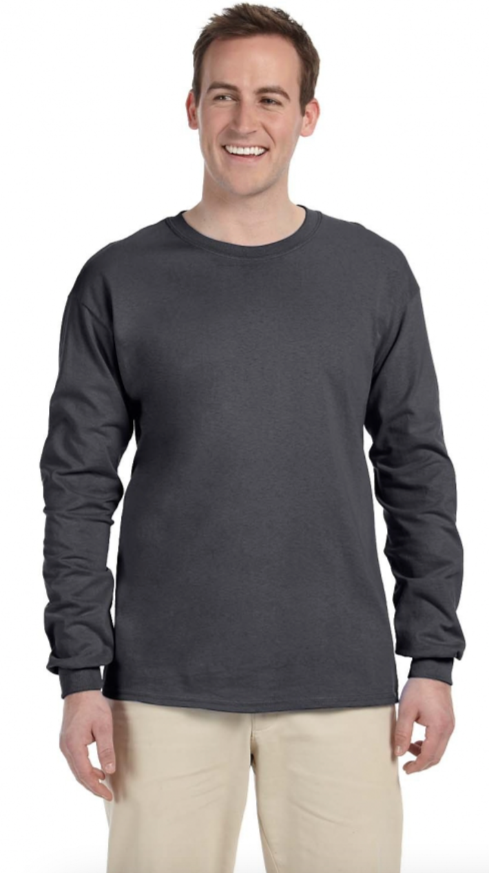Gildan G240 Adult Ultra Cotton 6 oz Long-Sleeve T-Shirt