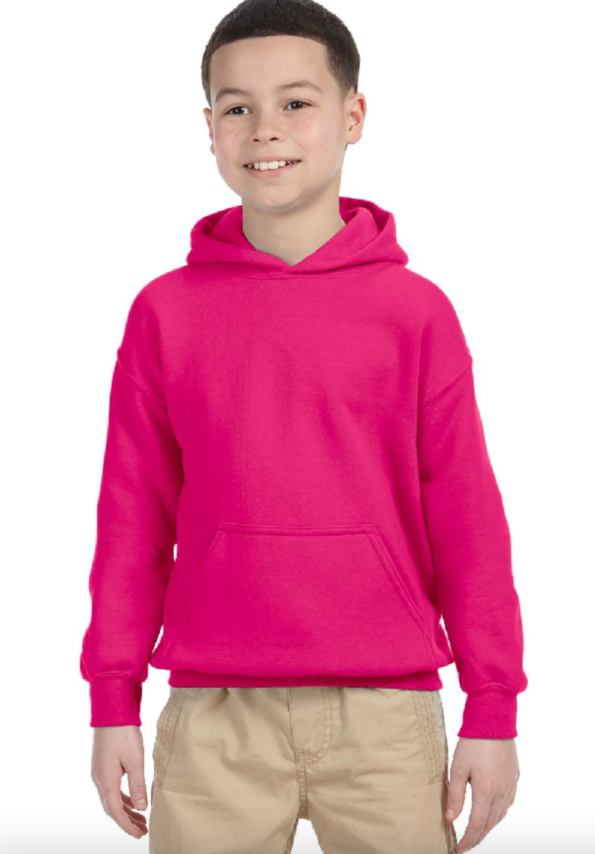 Gildan G185B Youth Heavy Blend 8 oz., 50 50 Hood