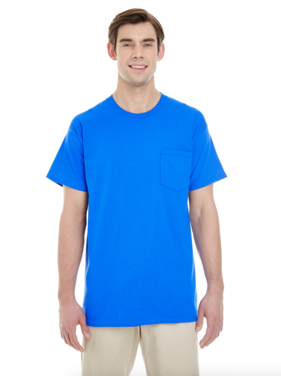 Gildan G530 Adult Heavy Cotton 5.3 oz. Pocket T-Shirt