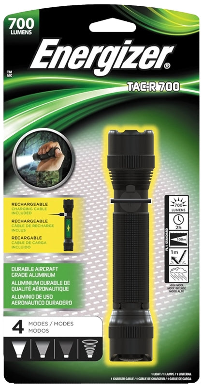FLASHLIGHT RECHARGEABLE W/BATTERY ENPMTRL8